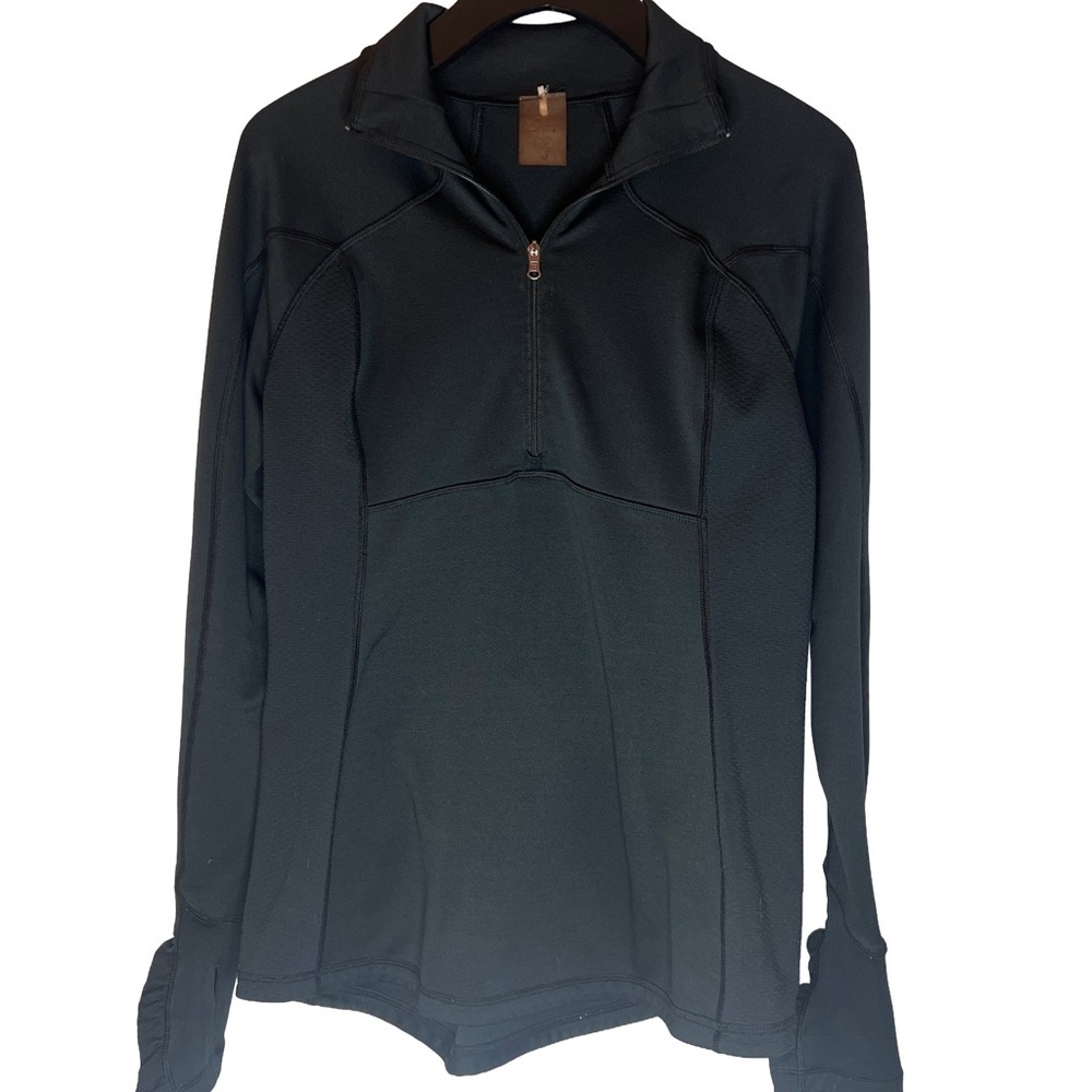 Calia Women's Black Quarter-Zip Top